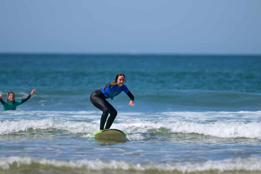 Breakthrough Surf School beginner lessons in Costa da Caparica, Portugal